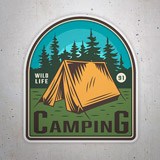 Aufkleber: Camping Wild Life 91 3