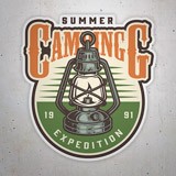 Aufkleber: Summer Camping Expedition 3