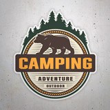 Aufkleber: Camping Adventure Outdoor 3