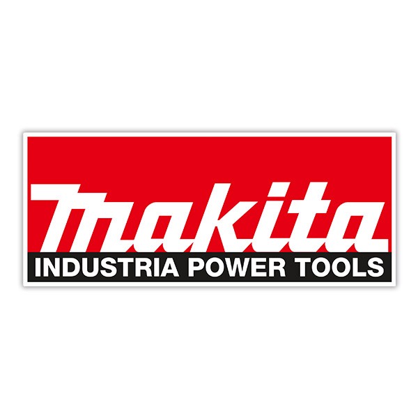 Aufkleber: Makita Industria Power Tools