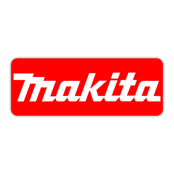 Aufkleber: Makita Rot
