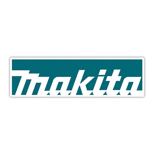 Aufkleber: Makita Türkis