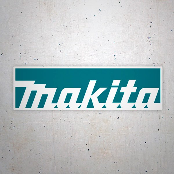 Aufkleber: Makita Türkis