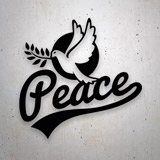 Aufkleber: Peace 2