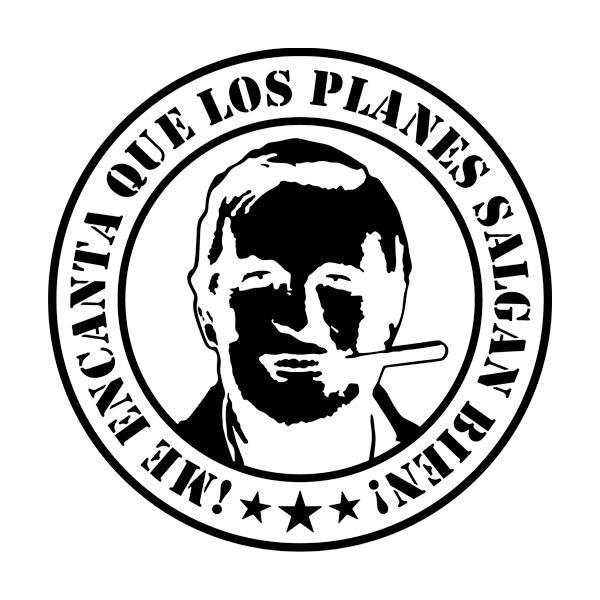 Aufkleber: A-Team Hannibal Smith