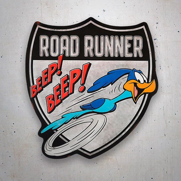 Aufkleber: Road Runner Wappen