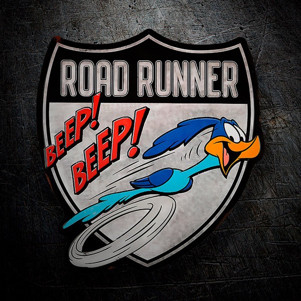 Aufkleber: Road Runner Wappen