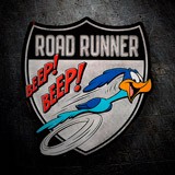 Aufkleber: Road Runner Wappen 3