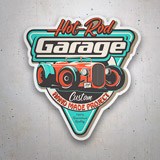 Aufkleber: Hot-Rod Garage 3
