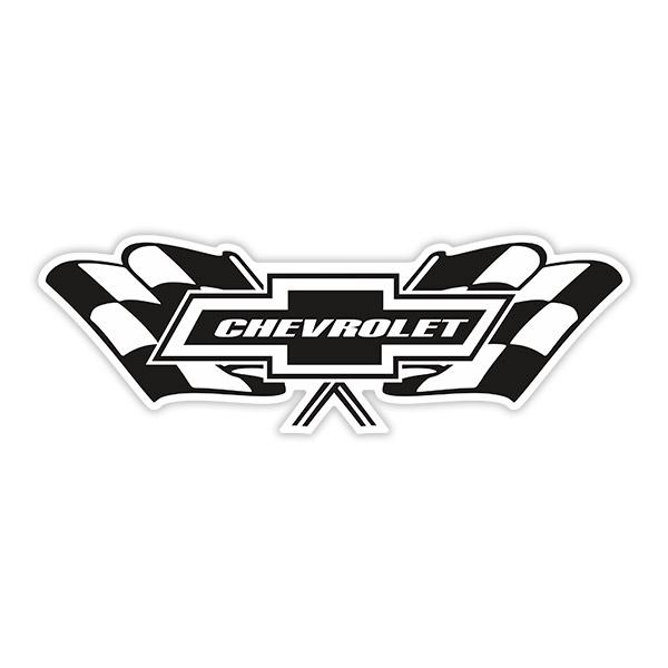 Black chevy emblem sticker sale