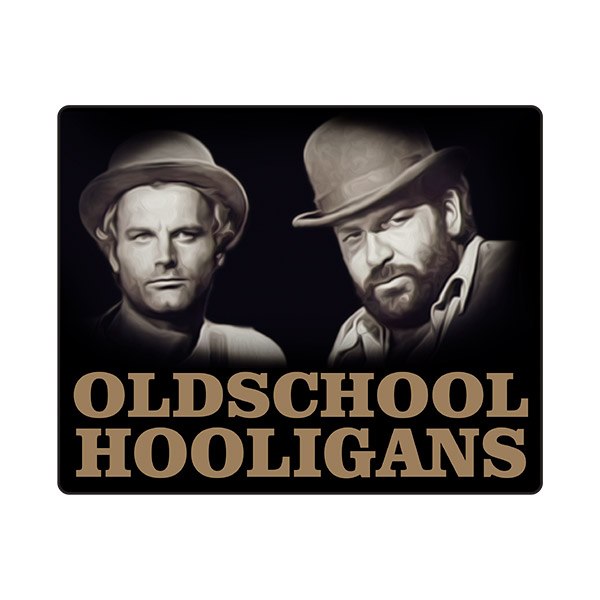 Aufkleber: Old School Hooligans Bud Spencer