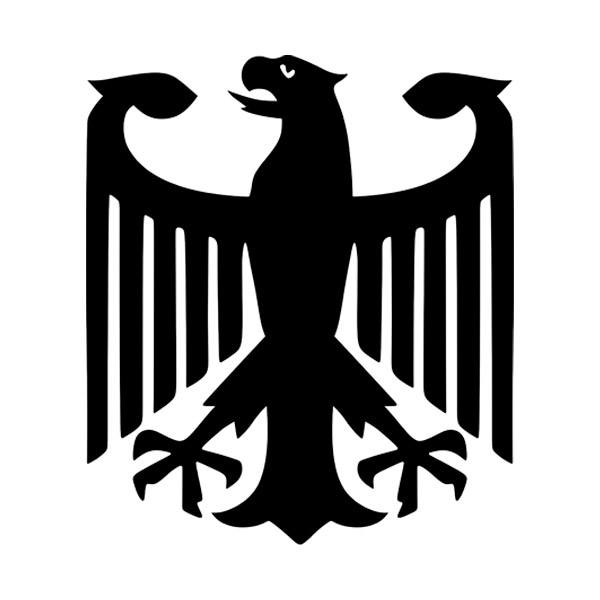 Aufkleber: Bundesadler