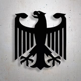 Aufkleber: Bundesadler 2