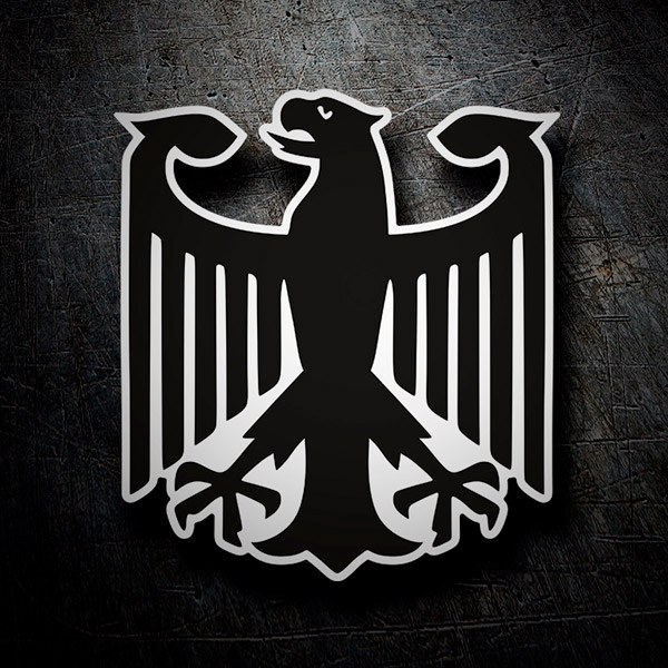 Aufkleber: Adler des deutschen Wappens