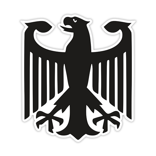 Aufkleber: Adler des deutschen Wappens