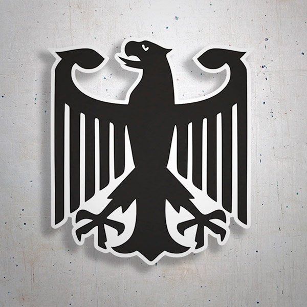 Aufkleber: Adler des deutschen Wappens