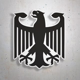 Aufkleber: Adler des deutschen Wappens 3