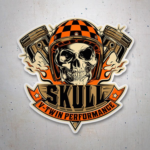 Aufkleber: Skull Motor