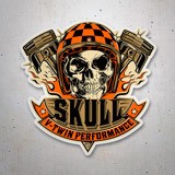 Aufkleber: Skull Motor 3