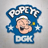 Aufkleber: Popeye DGK 3