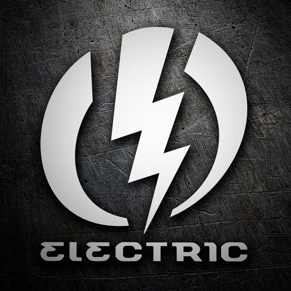 Aufkleber: Electric