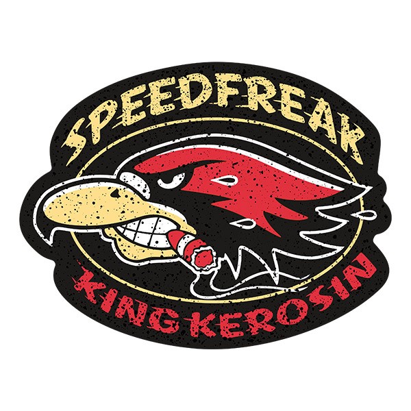 Aufkleber: Speedfreak King Kerosin