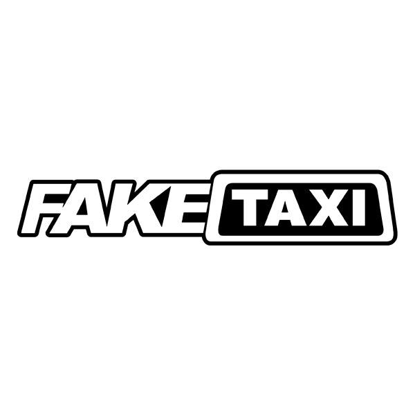 Aufkleber: Fake Taxi