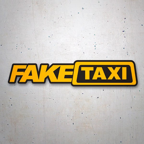 Aufkleber: Fake Taxi II