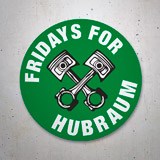 Aufkleber: Fridays for Hubraum 3