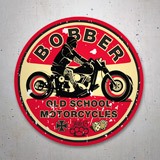 Aufkleber: Bobber Old School Motorcycles 3
