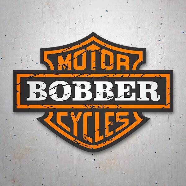 Aufkleber: Motor Bobber Cycles
