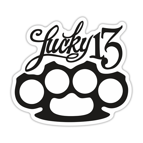 Aufkleber: Lucky 13 Bobber