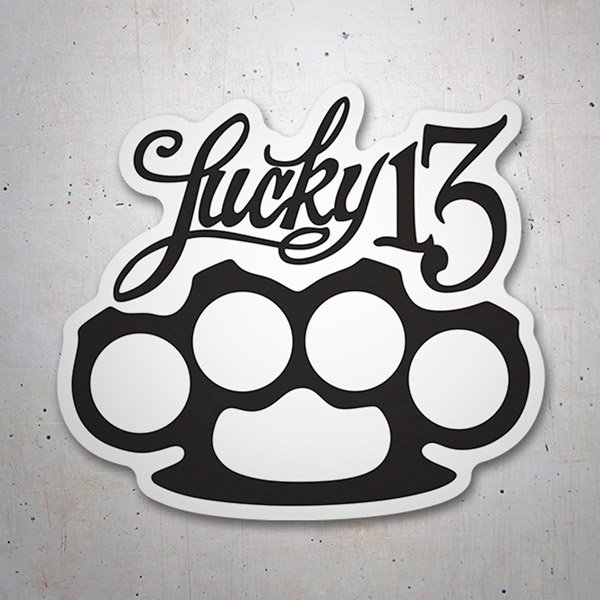 Aufkleber: Lucky 13 Bobber