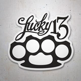 Aufkleber: Lucky 13 Bobber 3