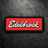 Aufkleber: Edelbrock 3