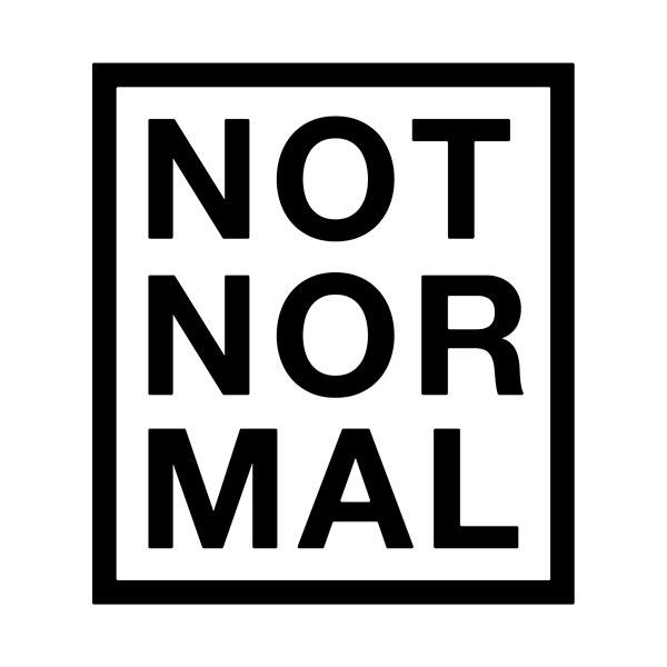 Aufkleber: Not Normal