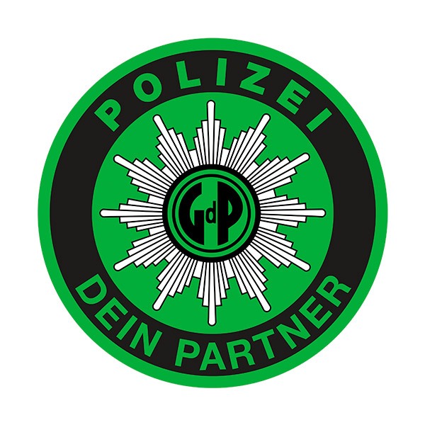 Aufkleber: Polizei dein Partner