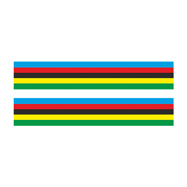 Aufkleber: Weltmeister im Radsport 0
