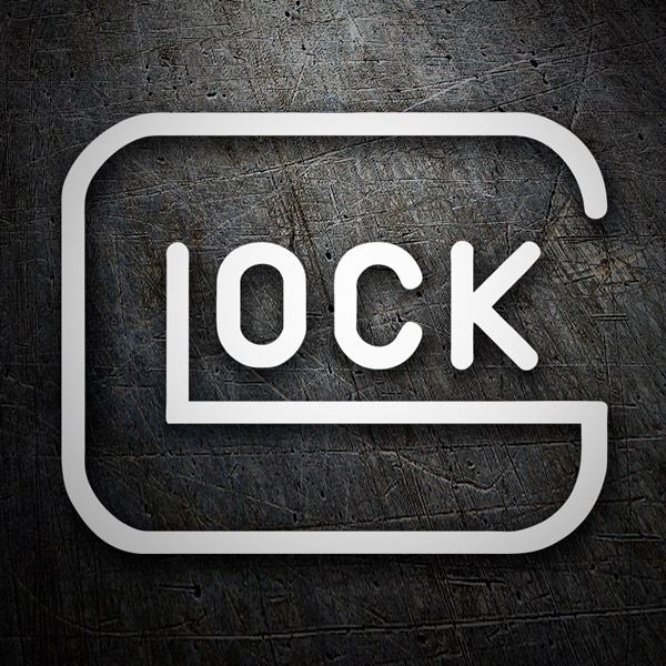 Aufkleber: G-Lock Weapons Marke