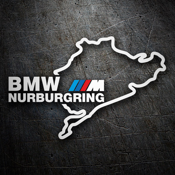 Aufkleber: BMW Nurburgring