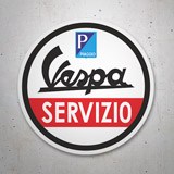 Aufkleber: Vespa Servizio 3