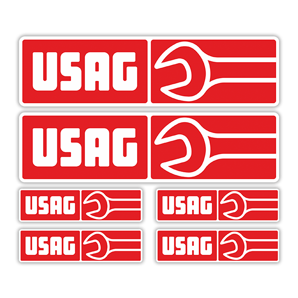 Aufkleber: USAG Aufkleber-Set