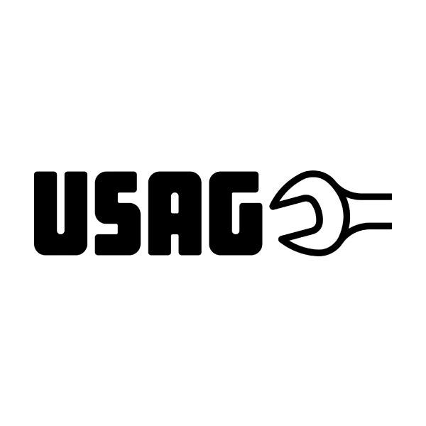 Aufkleber: Usag