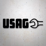 Aufkleber: Usag 2