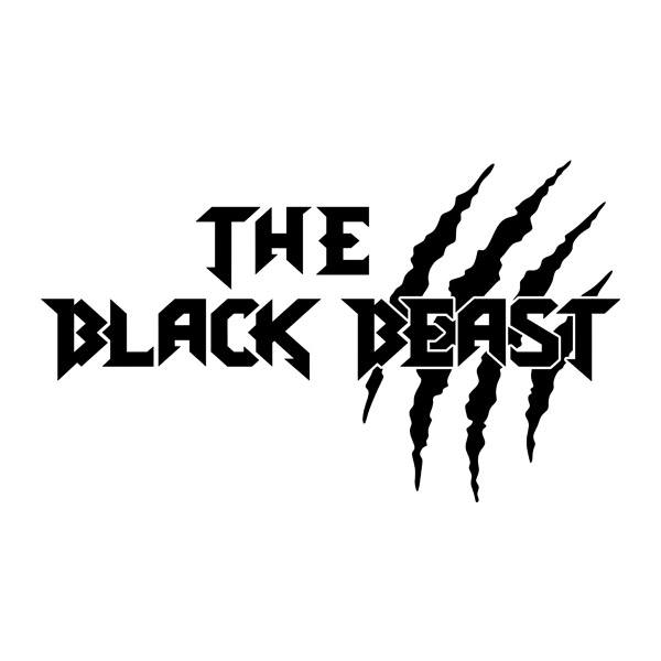 Aufkleber: The Black Beast