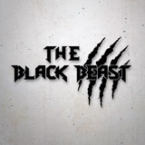 Aufkleber: The Black Beast 2