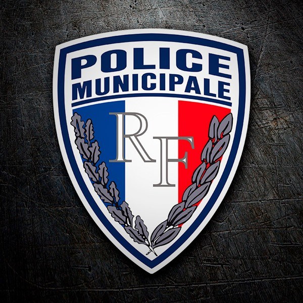 Aufkleber: Police Municipale