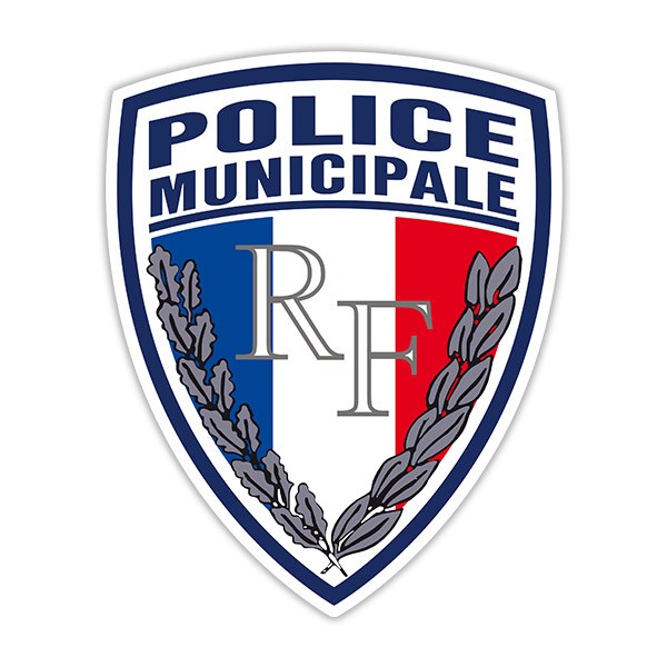 Aufkleber: Police Municipale