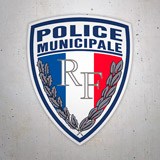 Aufkleber: Police Municipale 3