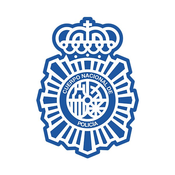 Aufkleber: Nationale Polizei II